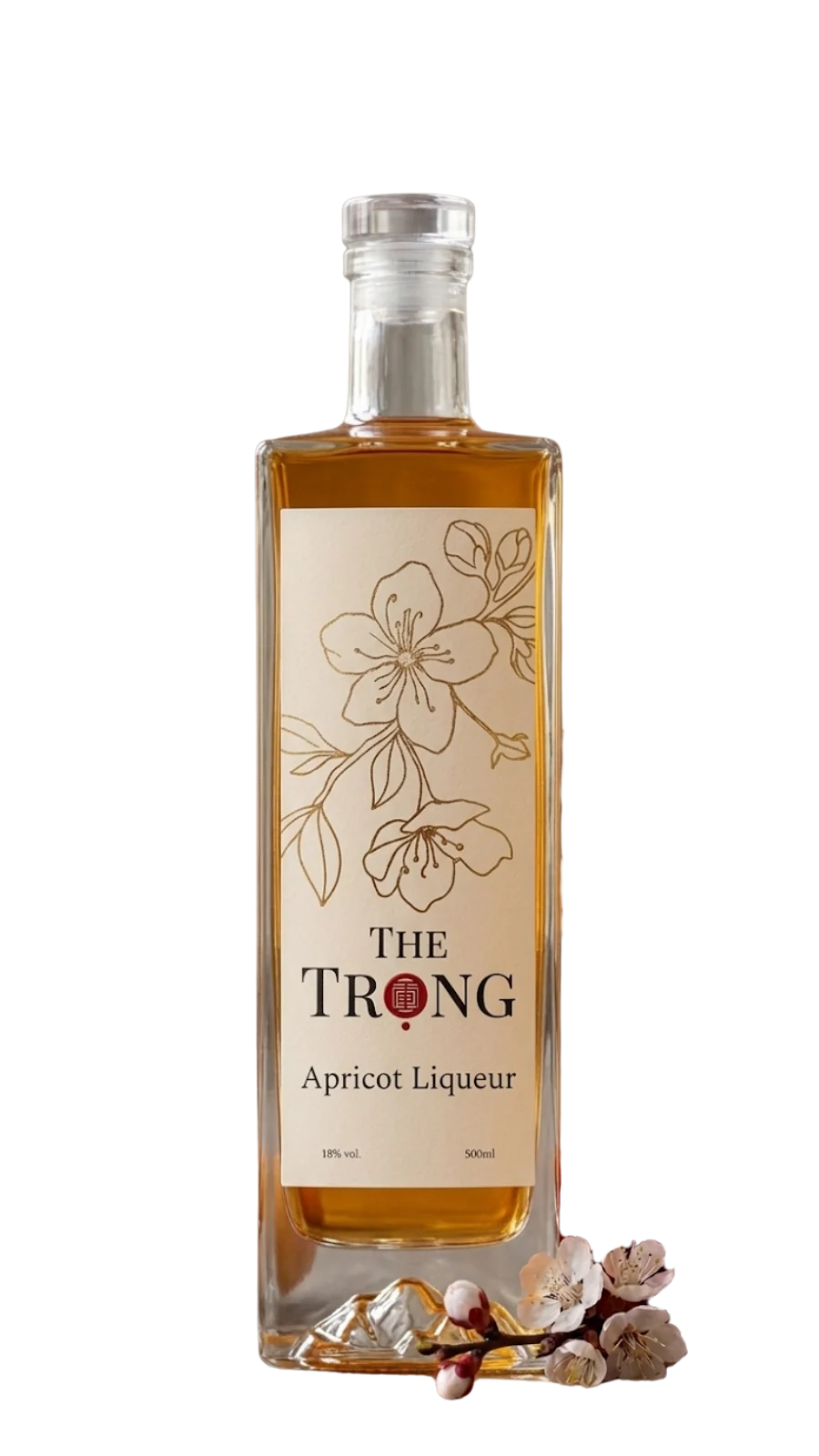 Chai Rượu Mơ - Apricot Liqueur của The Trọng